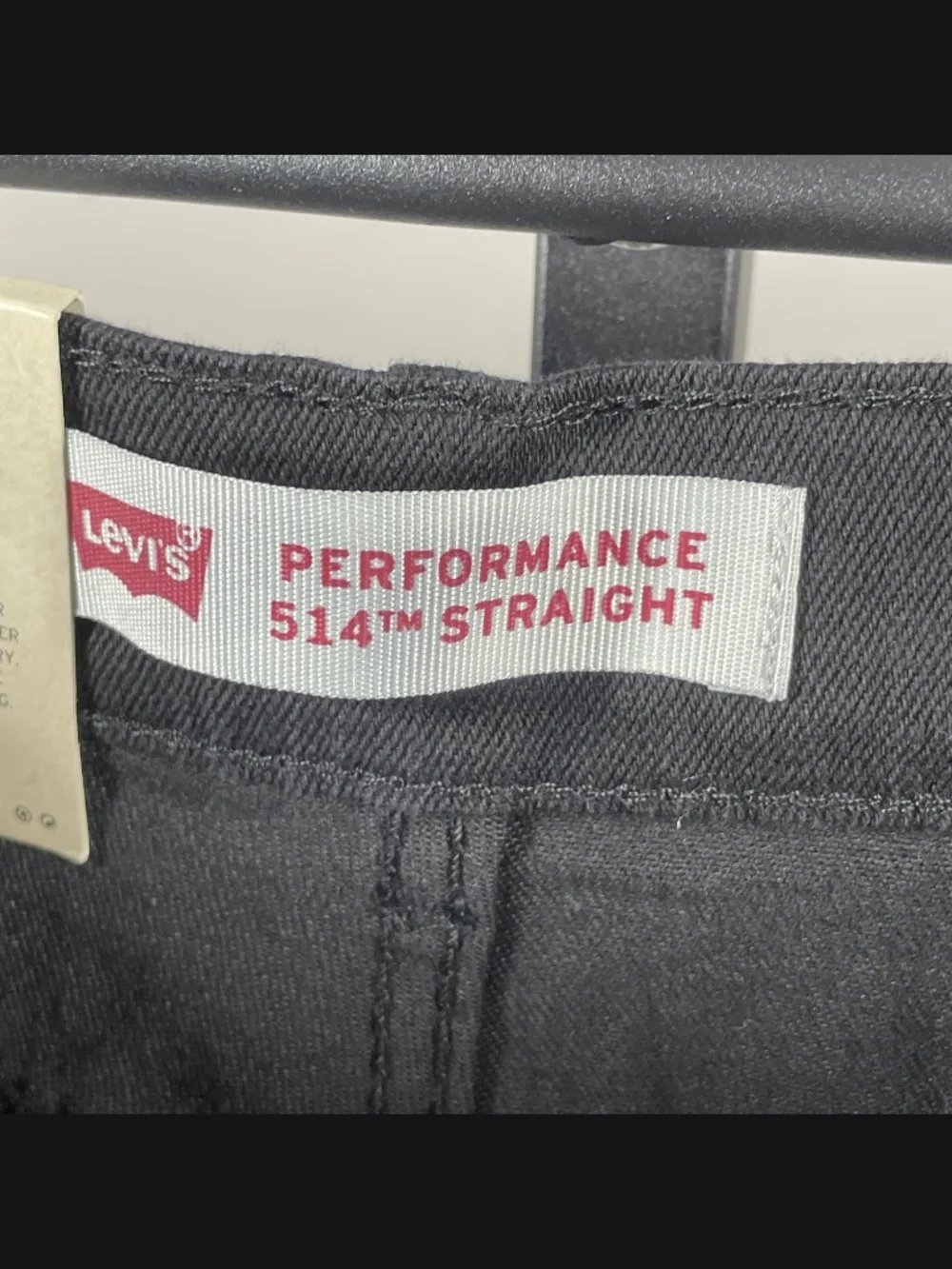 NEW Levis Jeans Boys 18 29 black denim straight leg casual classic